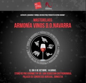 Cata maridaje de productos Reyno Gourmet y Vinos DO Navarra en Gastronomika