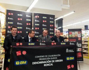 El Gobierno de Navarra y BM Supermercados impulsan la DOP Roncal