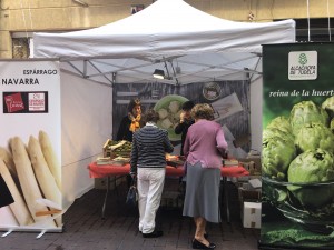 Los productos navarros, a la conquista de los paladares de Bilbao