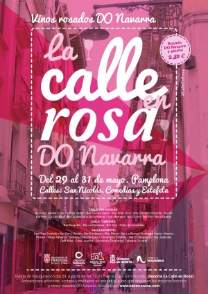 La calle se viste de rosado Navarra
