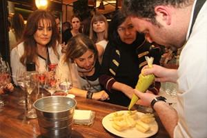 Navarra presentó sus verduras más emblemáticas en el restaurante El Invernadero de Madrid