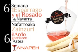 VI Semana del Espárrago y el Rosado de Navarra, 18 bares y restaurantes proponen las mejores recetas de espárrago maridadas con rosado de Navarra