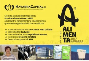 Tres empresas Reyno Gourmet galardonadas en los II Premios 'Alimenta Navarra'