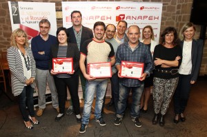 El bar Las Caballerizas, premiado en la semana del espárrago y el rosado de Navarra