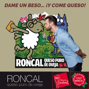 “Dame un beso y come queso”, sugerente campaña de la D.O. Roncal