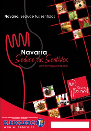 Reyno Gourmet "Navarra, seduce tus sentidos", llega a E.Leclerc Pamplona