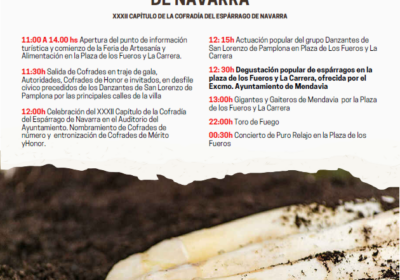 Día del Espárrago de Navarra en Mendavia