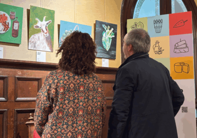 Reyno Gourmet inaugura la exposición del 5º Concurso de Pintura de Producto Local en el Nuevo Casino Principal de Pamplona con una selección de 26 obras